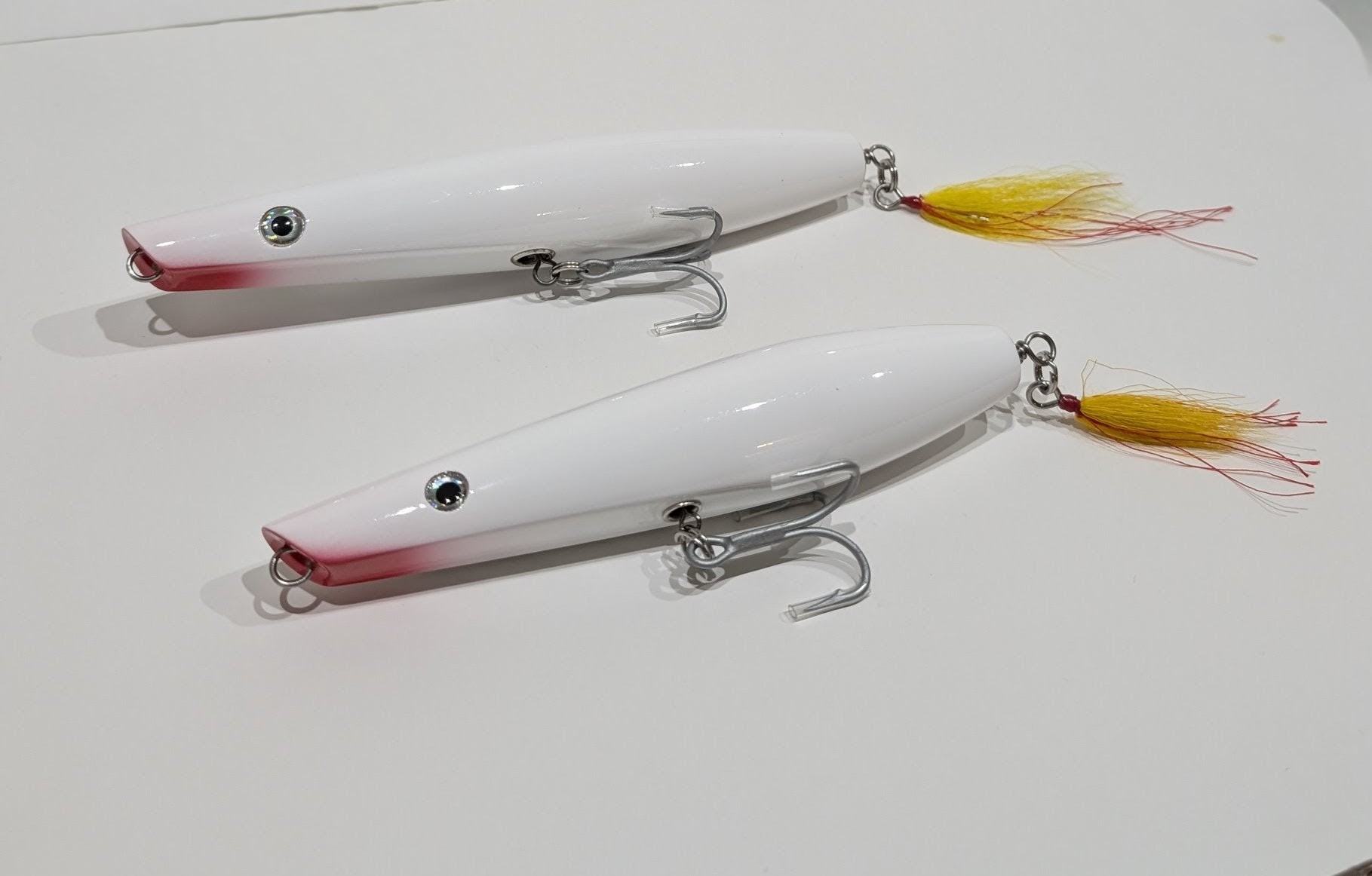 Hog Island B's CCC White 7in 3.5oz and 8in 4.8oz Floating Head Up